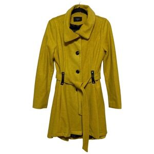VMONG Mob Wife Old Money Wool Blend‎ Coat Women XL Retro 70s Euro Girl Academia